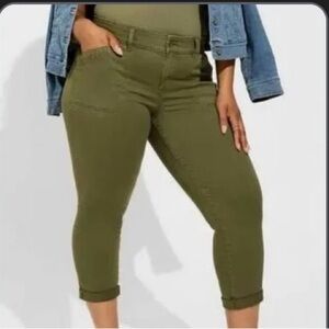 Torrid Women’s Sage Green Chinos